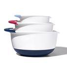 Conjunto de taças de mistura OXO Good Grips Plastic 4,7 L com alças