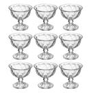 Conjunto de Taças de Sobremesa em Cristal Diamond 180mL - Lyor