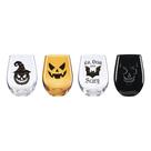 Conjunto de taças de vinho sem haste Oneida Vintro Halloween 4 x 530ml