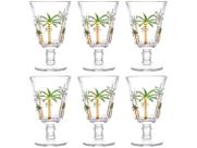 Conjunto de Taças Palm Coqueiros Lyor 240ml 1239 Conjunto de Taças Palm Coqueiros Lyor 240ml 1239