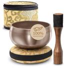 Conjunto de taças para canto tibetano Silent Mind com estojo e acessórios