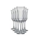 Conjunto de Taças Vidro Champangne Lírio 6Und Espumante 195ml Nadir
