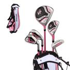 Conjunto de tacos de golfe infantil PRECISE X7 para canhotos, rosa Conjunto de tacos de golfe infantil PRECISE X7 para canhotos, rosa