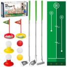 Conjunto de tacos de golfe Liberry Kids de 3 a 5 anos com tapete e bolsa
