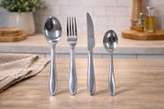 Conjunto de Talheres 24 Peças Sunshine - Inox