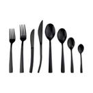 Conjunto de talheres 48 Peças Aço Inox Fracalanza Preto