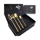 Conjunto De Talheres De Aço Inoxidável Preto Fosco Com 32 Peças, Faca, Garfo E Colher, Utensílios