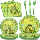 Conjunto de talheres de festa Chunnin Funny Pickle para 24 convidados