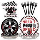 Conjunto de talheres de festa Grencian Need Four Speed 96 unidades