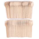 Conjunto de talheres de madeira descartáveis ANTETOK 200 Pack Biodegradável Conjunto de talheres de madeira descartáveis ANTETOK 200 Pack Biodegradável