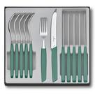 Conjunto de talheres de Mesa Swiss Modern 12pçs Victorinox - Verde Conjunto de talheres de Mesa Swiss Modern 12pçs Victorinox - Verde