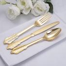 Conjunto de talheres de plástico NOCCUR Gold 180 unidades para festas e casamentos