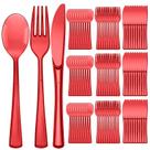 Conjunto de talheres descartáveis Minatee Plastic Silverware 150 unidades Conjunto de talheres descartáveis Minatee Plastic Silverware 150 unidades