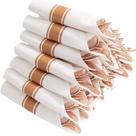Conjunto de talheres descartáveis Supernal Rose Gold, 30 pacotes Conjunto de talheres descartáveis Supernal Rose Gold, 30 pacotes