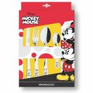 Conjunto de Talheres em Inox Simonaggio Disney - Minnie e Mickey - 24 Pçs Conjunto de Talheres em Inox Simonaggio Disney - Minnie e Mickey - 24 Pçs