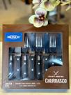 Conjunto de talheres jumbo p/ churrasco 08 pcs Conjunto de talheres jumbo p/ churrasco 08 pcs