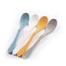 Conjunto de talheres KNORK Eco Spoon Bamboo, reutilizável, 12 peças, azul