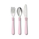 Conjunto de talheres OXO Tot Blossom para crianças de 3 anos ou mais em aço inoxidável