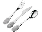 Conjunto de Talheres Tramontina Inox Infantil - 3 Peças 66971/000