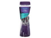 Conjunto de Talheres Tramontina Ipanema Roxo 24 Peças