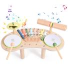 Conjunto de tambores infantis Musical Toy Playset Asweets 7 em 1 para crianças
