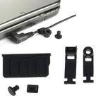 Conjunto de tampas de borracha anti-poeira para o NOVO 3DS 3DSLL/XL