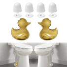 Conjunto de tampas de parafusos de vaso sanitário Mennty, pacote com 2 unidades