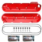 Conjunto de tampas de válvulas MITZONE Red Left & Right 4.8L-6.2L