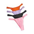 Conjunto De Tangas Sexy Para Mulheres, 4 Peças, Confortáveis E Elegantes, Lingerie G-string