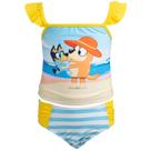 Conjunto de tanquíni Bluey Bingo Little Girls 5-6 anos de poliéster