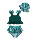 Conjunto de tanquíni verde Mioglrie de 12 a 18 meses