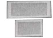 Conjunto de Tapetes 2 Pçs Multi Square Kacyumara