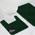 Conjunto de tapetes de banheiro GORILLA GRIP Soft Chenille 2 peças Hunter