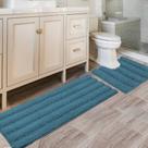 Conjunto de tapetes de banheiro H.VERSAILTEX Ultra Thick Absorvente de Água
