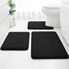 Conjunto de tapetes de banheiro HOMEIDEAS atualizado de 3 peças de espuma viscoelástica