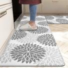 Conjunto de tapetes de cozinha HEBE Anti Fatigue, 2 peças, antiderrapante, impermeável