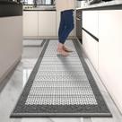 Conjunto de tapetes de cozinha PADOOR Non Slip Extra Large 76x183cm + 50x80cm