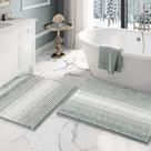 Conjunto de tapetes e tapetes de banheiro BSICPRO Chenille Bath Mat