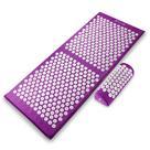 Conjunto de tapetes e travesseiros de acupressão ProSourceFit para dor nas costas/pescoço