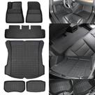 Conjunto de tapetes para veículos SUPER LINER Tesla Model 3 2021-23 Conjunto de tapetes para veículos SUPER LINER Tesla Model 3 2021-23