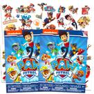 Conjunto de tatuagens temporárias Paw Patrol 100 unidades Pup Party Favors Conjunto de tatuagens temporárias Paw Patrol 100 unidades Pup Party Favors