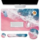 Conjunto de teclado e mouse Britimes 4 em 1 ergonômico 90x40 cm Conjunto de teclado e mouse Britimes 4 em 1 ergonômico 90x40 cm