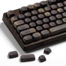 Conjunto de teclas OHY XVX Wood MOA PBT 130 unidades para teclado mecânico