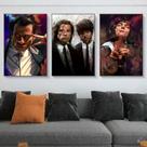 Conjunto de tela para pintura de parede Pulp Fiction 3 painéis 40x60cm