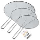 Conjunto de tela Splatter U.S. Kitchen Supply em aço inoxidável