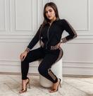 Conjunto de Terno Casual com Impressão - Estilo Moderno 2024