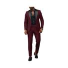 Conjunto De Terno Slim Fit Masculino De 2 Peças Com Botão Único Para Casamento E Negócios