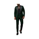 Conjunto De Terno Slim Fit Masculino De 2 Peças Com Botão Único Para Casamento E Negócios