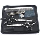 Conjunto de tesouras de cabelo de barbeiro Axemoore Professional de 15 cm e 2 peças