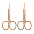 Conjunto de tesouras Motanar, tesoura de sobrancelha, maquiagem, manicure, 2 unidades